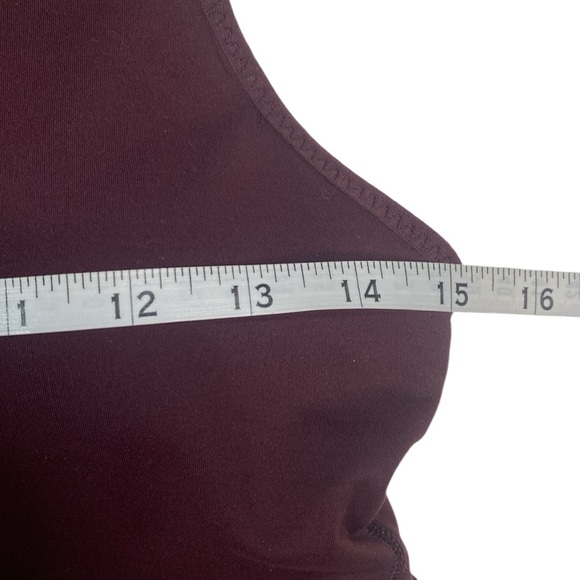 Athleta Purple Wine High-Neck Bra Top, Size Medium - Picture 13 of 13